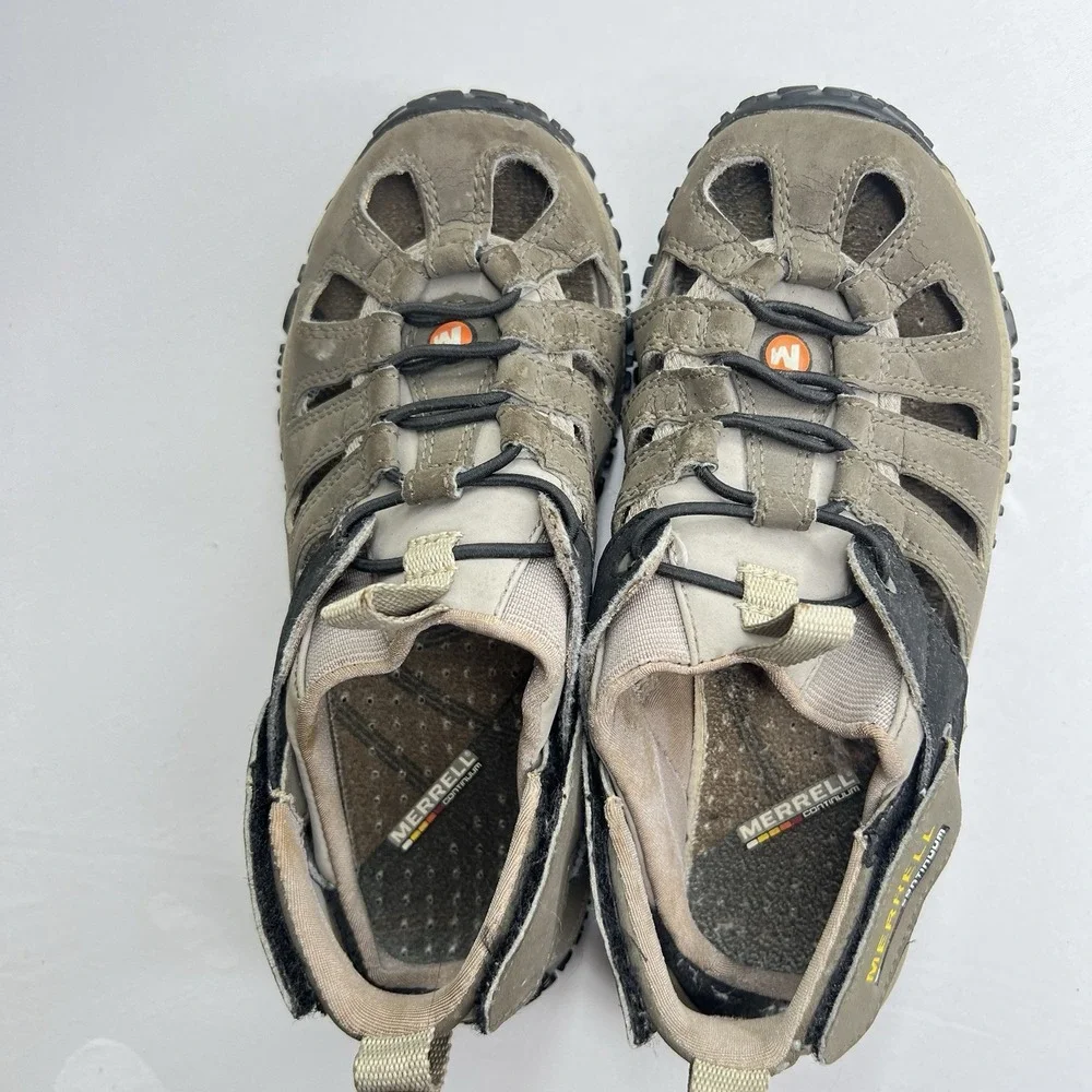 MERRELL Continuum Vibram Youth‎ Junior Hiking Outdoor Sandal Water Shoe Size 2